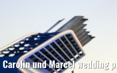 Carolin und Marcel wedding photos Celebrity Edge 