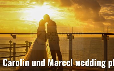Carolin und Marcel wedding photos Celebrity Edge 