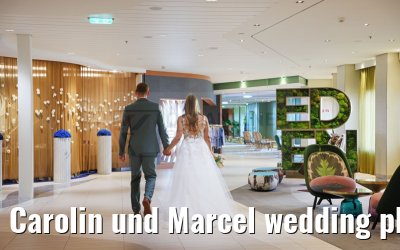 Carolin und Marcel wedding photos Celebrity Edge 