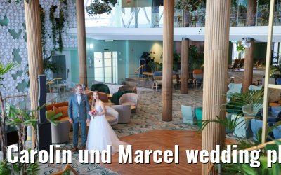 Carolin und Marcel wedding photos Celebrity Edge 