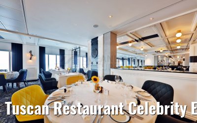 Tuscan Restaurant Celebrity Edge