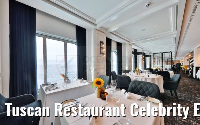 Tuscan Restaurant Celebrity Edge