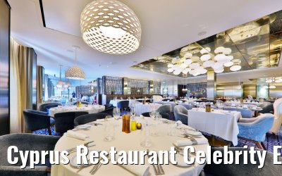 Cyprus Restaurant Celebrity Edge