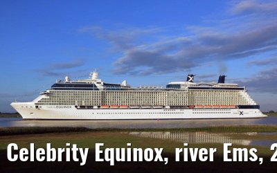 Celebrity Equinox, river Ems, 20. June 2009