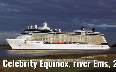 Celebrity Equinox, river Ems, 20. June 2009