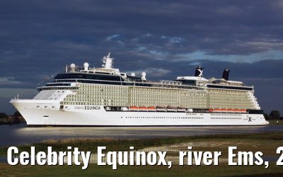Celebrity Equinox, river Ems, 20. June 2009