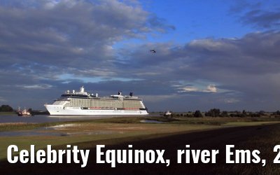 Celebrity Equinox, river Ems, 20. June 2009