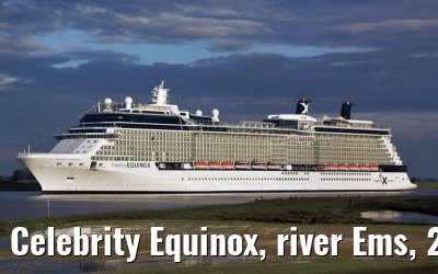 Celebrity Equinox, river Ems, 20. June 2009