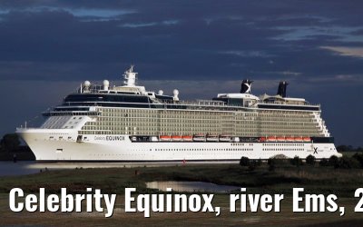 Celebrity Equinox, river Ems, 20. June 2009