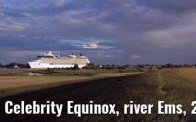 Celebrity Equinox, river Ems, 20. June 2009