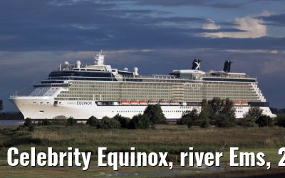 Celebrity Equinox, river Ems, 20. June 2009