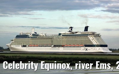 Celebrity Equinox, river Ems, 20. June 2009