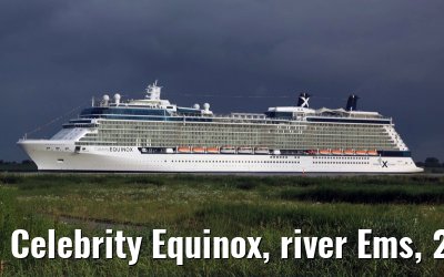Celebrity Equinox, river Ems, 20. June 2009