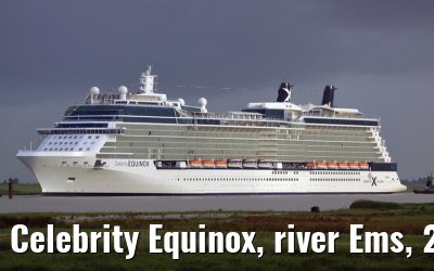 Celebrity Equinox, river Ems, 20. June 2009