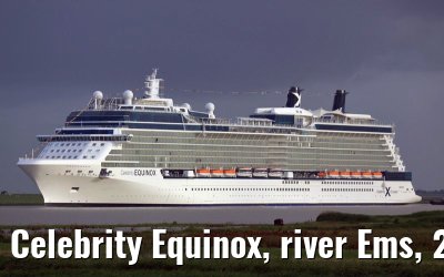 Celebrity Equinox, river Ems, 20. June 2009