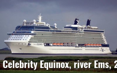 Celebrity Equinox, river Ems, 20. June 2009