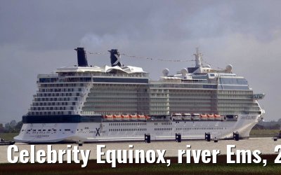 Celebrity Equinox, river Ems, 20. June 2009