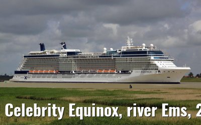 Celebrity Equinox, river Ems, 20. June 2009