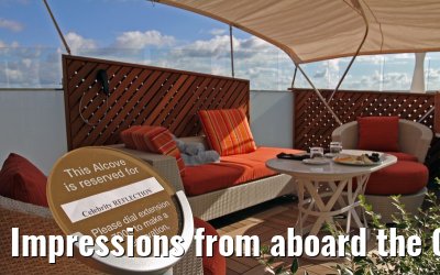 Impressions from aboard the Celebrity Reflection - October 2012