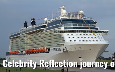 Celebrity Reflection journey on the river Ems - 16th September 2012