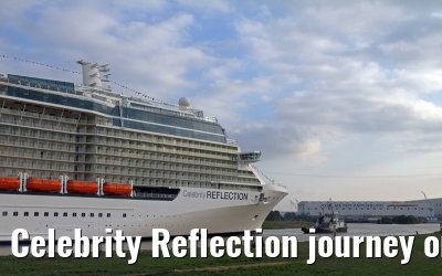 Celebrity Reflection journey on the river Ems - 16th September 2012