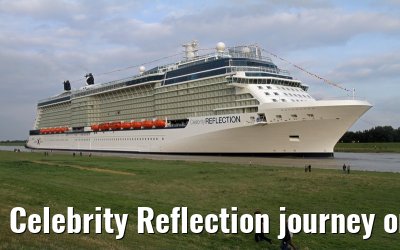 Celebrity Reflection journey on the river Ems - 16th September 2012