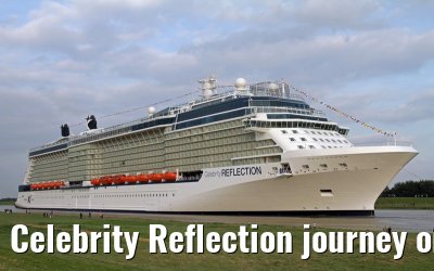 Celebrity Reflection journey on the river Ems - 16th September 2012