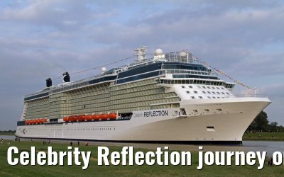 Celebrity Reflection journey on the river Ems - 16th September 2012