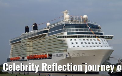 Celebrity Reflection journey on the river Ems - 16th September 2012