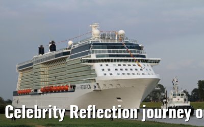 Celebrity Reflection journey on the river Ems - 16th September 2012