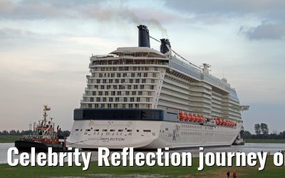 Celebrity Reflection journey on the river Ems - 16th September 2012