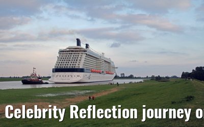 Celebrity Reflection journey on the river Ems - 16th September 2012