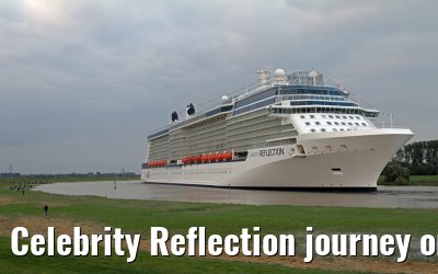 Celebrity Reflection journey on the river Ems - 16th September 2012