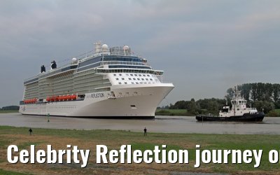 Celebrity Reflection journey on the river Ems - 16th September 2012