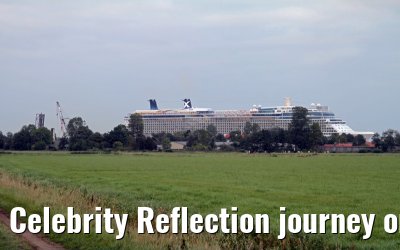 Celebrity Reflection journey on the river Ems - 16th September 2012