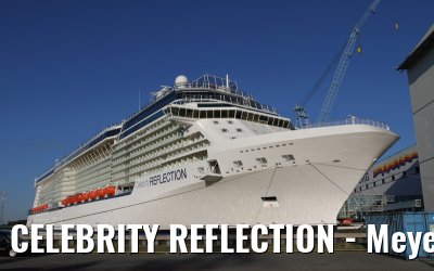 CELEBRITY REFLECTION - Meyer Werft shipyard Papenburg (Germany) - August 18, 2012