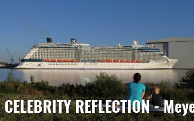 CELEBRITY REFLECTION - Meyer Werft shipyard Papenburg (Germany) - August 18, 2012