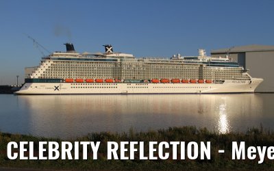 CELEBRITY REFLECTION - Meyer Werft shipyard Papenburg (Germany) - August 18, 2012