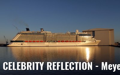CELEBRITY REFLECTION - Meyer Werft shipyard Papenburg (Germany) - August 18, 2012