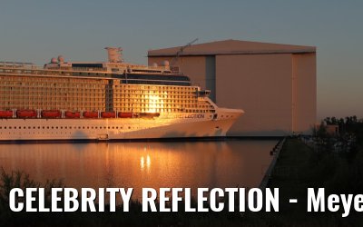 CELEBRITY REFLECTION - Meyer Werft shipyard Papenburg (Germany) - August 18, 2012
