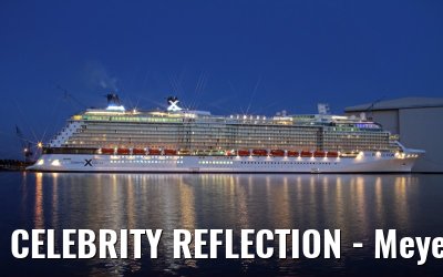 CELEBRITY REFLECTION - Meyer Werft shipyard Papenburg (Germany) - August 18, 2012
