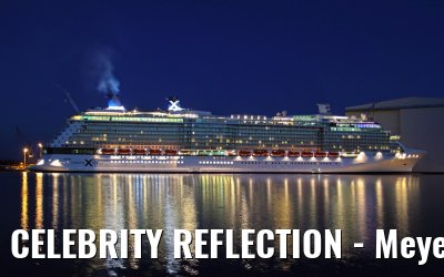 CELEBRITY REFLECTION - Meyer Werft shipyard Papenburg (Germany) - August 18, 2012