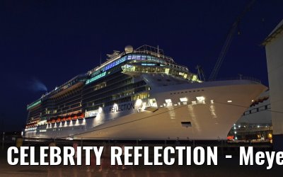 CELEBRITY REFLECTION - Meyer Werft shipyard Papenburg (Germany) - August 18, 2012