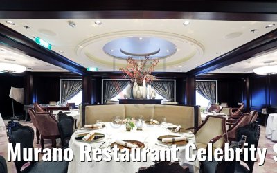Murano Restaurant Celebrity Silhouette