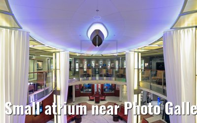 Small atrium near Photo Gallery Celebrity Silhouette