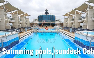 Swimming pools, sundeck Celebrity Silhouette