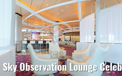 Sky Observation Lounge Celebrity Silhouette