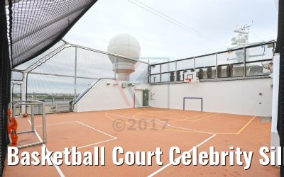 Basketball Court Celebrity Silhouette