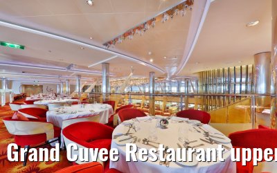 Grand Cuvee Restaurant upper level Celebrity Silhouette