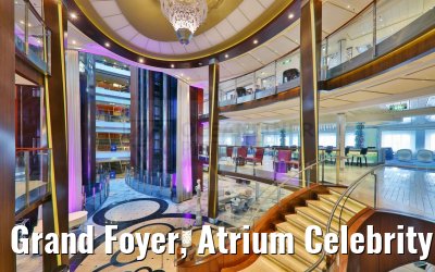 Grand Foyer, Atrium Celebrity Silhouette